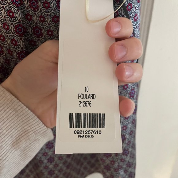 Etcetera Silk Patterned Tank (Size 10) - Picture 4 of 11